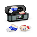 Mini Aparelho Auditivo Recarregável CIC