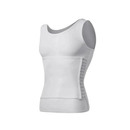 Camiseta Slim de Compressão sem Mangas – Modeladora e Corretora de Postura Masculina