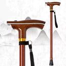 Bengala Multiuso em Liga de Alumínio com Acabamento - Imita Madeira